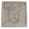 045 0023 White Stone Budha A